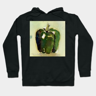 Green Peppers Kitchen Art Hoodie